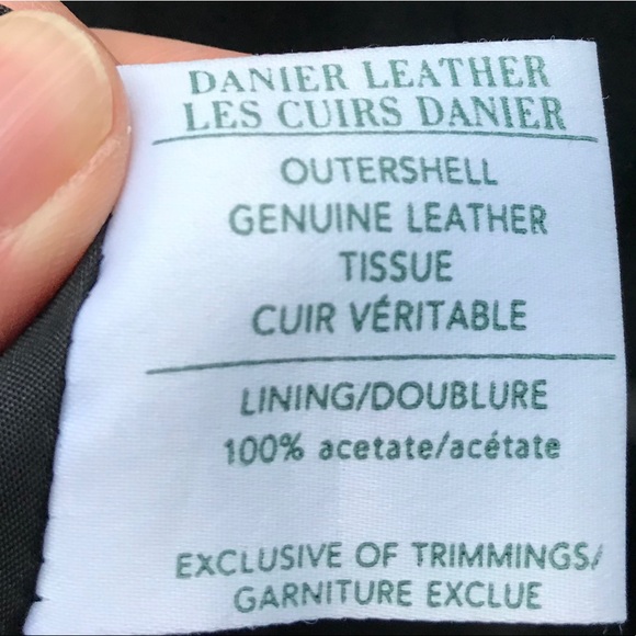 Danier 3/4 length leather jacket - Picture 13 of 15